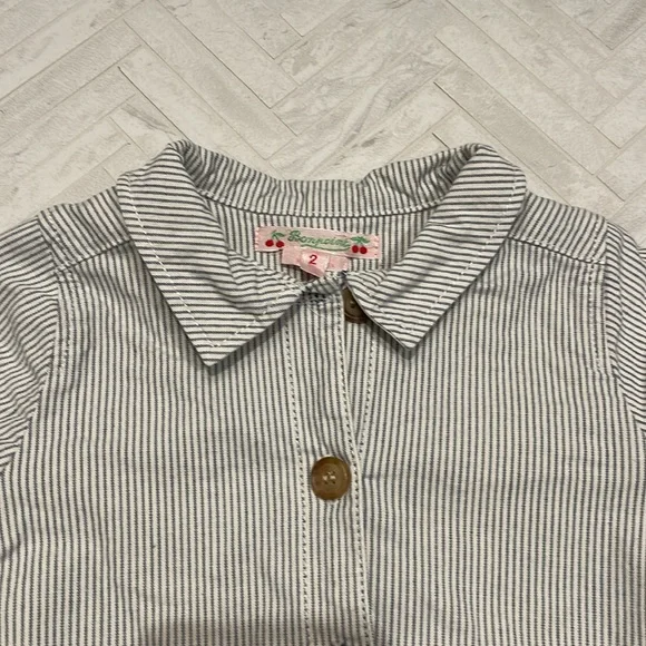 Bonpoint Spring Jacket , striped, size 2 - Picture 3 of 8